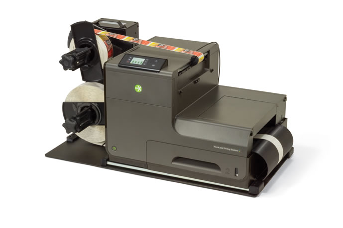 NeuraLabel CP digital labeling roll system with narrow labels