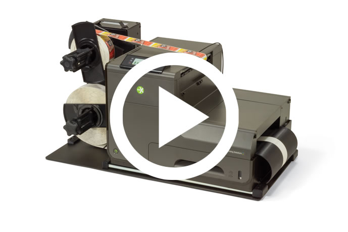 NeuraLabel CP digital labeling roll system video