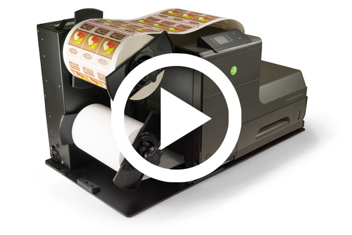 NeuraLabel 300x label printer with NoTouch label press video