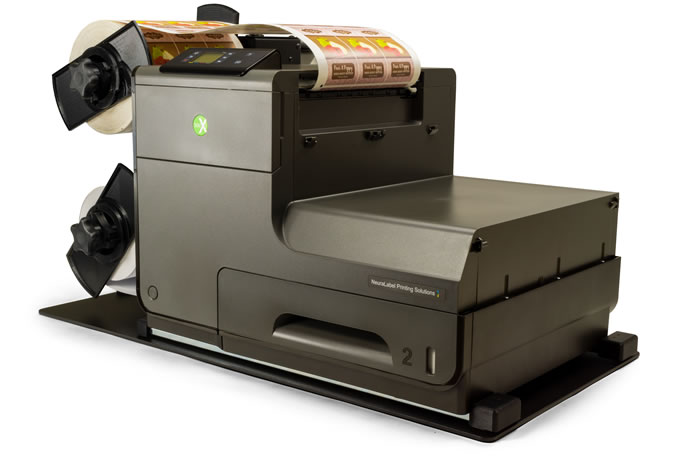 NeuraLabel 300x label printer with NoTouch label press front view
