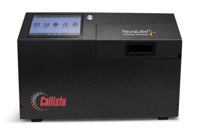 Callisto business label printer front view