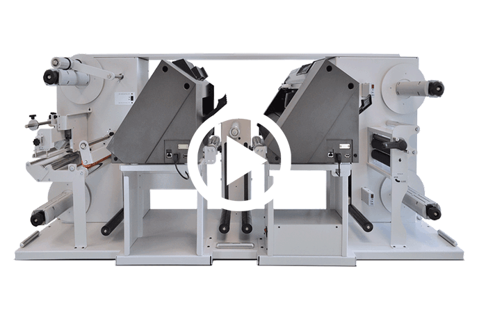 Virgo compact desktop label finishing system video