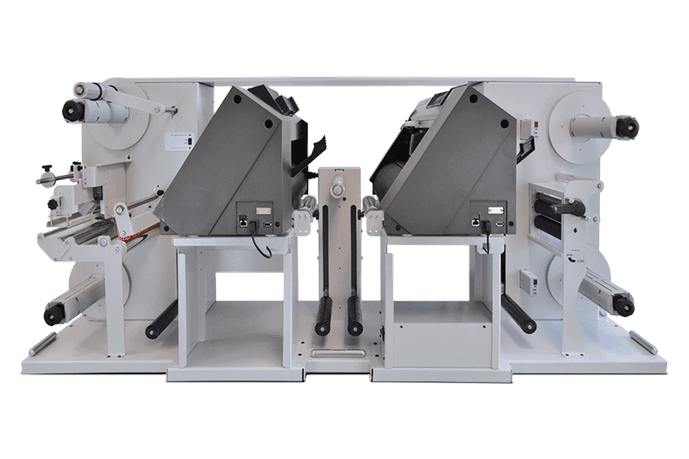 Virgo compact desktop label finishing system