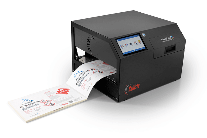 Callisto GHS Drum Label Printer