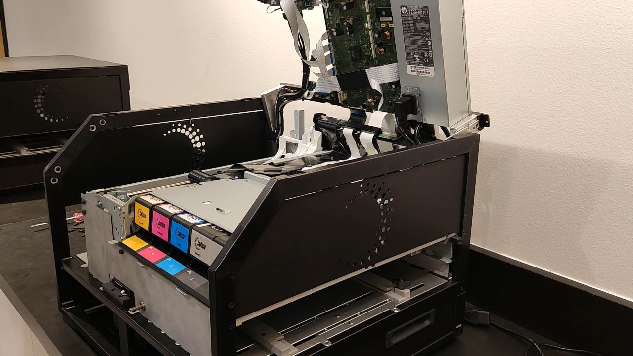 Callisto Printer Diagnostics and Open and Close Printer