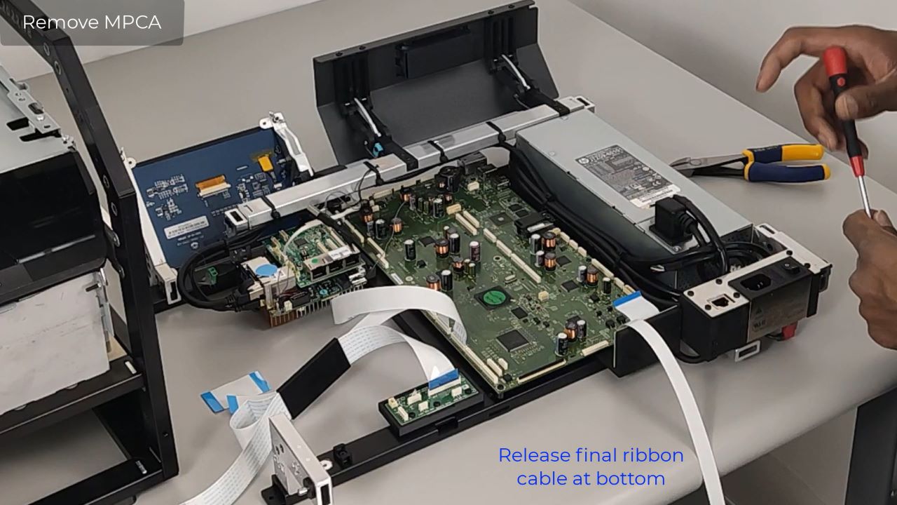 Replacing the Main PCA Board